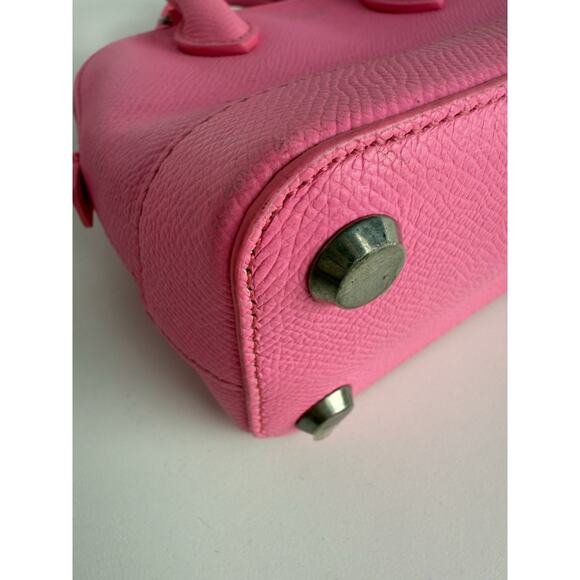 Balenciaga Ville XXS Top Handle Women's Bag in Pink Leather - Picture 13 of 16